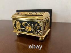 Disney Beauty and the Beast Jewelry Box Accessory Case with Original Box
