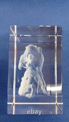 Disney Beauty and the Beast Laser Cube Collectible Figurine Gift