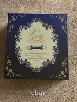 Disney Beauty and the Beast Limited Edition Doll Set 30th Anniversary