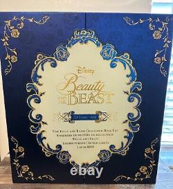 Disney Beauty and the Beast Limited Edition Doll Set 30th Anniversary