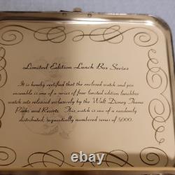 Disney Beauty and the Beast Limited Edition Lunchbox Watch & Pin Set 0879/5000