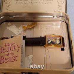 Disney Beauty and the Beast Limited Edition Lunchbox Watch & Pin Set 0879/5000