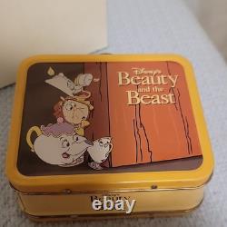 Disney Beauty and the Beast Limited Edition Lunchbox Watch & Pin Set 0879/5000