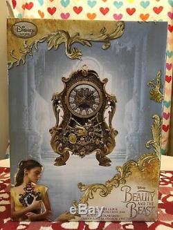 Disney Beauty and the Beast Live Action Cogsworth and Lumiere. New in boxes