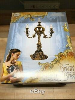 Disney Beauty and the Beast Live Action LE Lumiere Candelabra Limited Edition