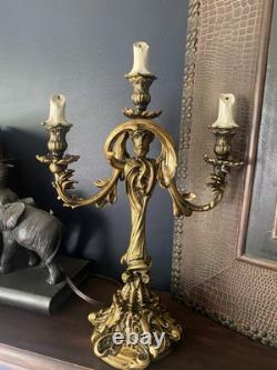 Disney Beauty and the Beast Live Action LE Lumiere Candlestick? Candleabra