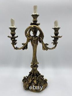 Disney Beauty and the Beast Live Action Movie Lumiere Candelabra LE 36 Of 2000
