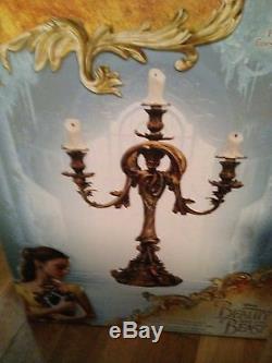 Disney Beauty and the Beast Live Action Movie Lumiere Candle Candelabra LE 2000
