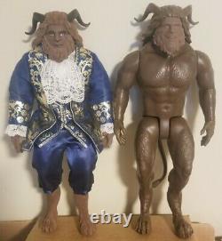 Disney Beauty and the Beast Live Action Prototype Unpainted Unflocked Lot of 2