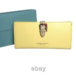 Disney Beauty and the Beast Long Wallet 7.48x3.54x0.98 Leather Samantha Thavasa