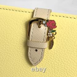 Disney Beauty and the Beast Long Wallet 7.48x3.54x0.98 Leather Samantha Thavasa