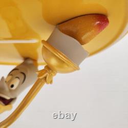 Disney Beauty and the Beast Lumiere Ceramic Cake Stand New in Box