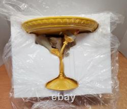 Disney Beauty and the Beast Lumiere Ceramic Cake Stand New in Box