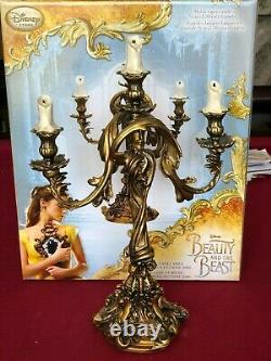 Disney Beauty and the Beast Lumiere and Cogsworth Set limited edition of 2000