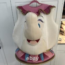 Disney Beauty and the Beast Mrs. Potts Costume RARE Women's Size M VTG With Hat