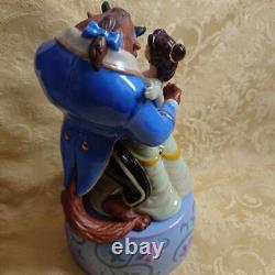 Disney Beauty and the Beast Music Box Figurine Porcelain Doll Figure Inte