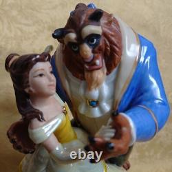 Disney Beauty and the Beast Music Box Figurine Porcelain Doll Figure Inte