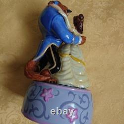 Disney Beauty and the Beast Music Box Figurine Porcelain Doll Figure Inte
