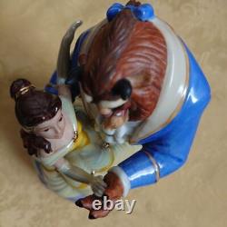 Disney Beauty and the Beast Music Box Figurine Porcelain Doll Figure Inte
