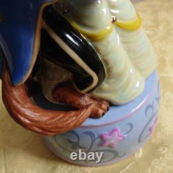 Disney Beauty and the Beast Music Box Figurine Porcelain Doll Figure Inte