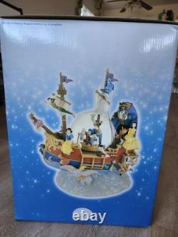 Disney Beauty and the Beast Musical Snow Globe Collectible NIB