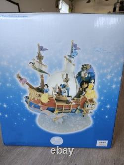 Disney Beauty and the Beast Musical Snow Globe Collectible NIB