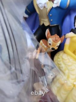 Disney Beauty and the Beast Musical Snow Globe Collectible NIB