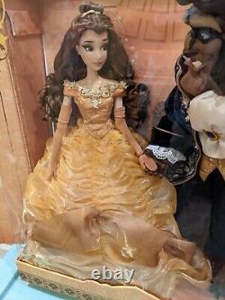 Disney Beauty and the Beast Platinum Belle 17 Limited Edition Doll Set