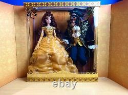 Disney Beauty and the Beast Platinum Belle 17 Limited Edition Doll Set NIB