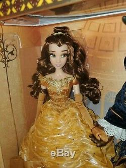 Disney Beauty and the Beast Platinum doll set limited edition