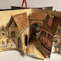 Disney Beauty and the Beast Pop-Up Book Used Disney Storybook Collectible