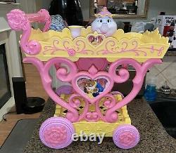 Disney Beauty and the Beast Princess Belle Musical Tea Party Cart Be Our Guest