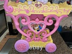 Disney Beauty and the Beast Princess Belle Musical Tea Party Cart Be Our Guest