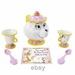 Disney Beauty and the Beast Princess Belle Musical Tea Party Cart Be Our Guest