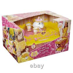 Disney Beauty and the Beast Princess Belle Musical Tea Party Cart Be Our Guest