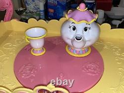 Disney Beauty and the Beast Princess Belle Musical Tea Party Cart Be Our Guest