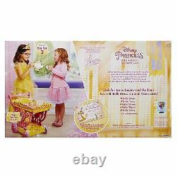 Disney Beauty and the Beast Princess Belle Musical Tea Party Cart Be Our Guest