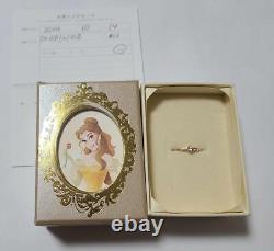 Disney Beauty and the Beast Ring Belle Gold Size 13 with Tags