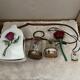 Disney Beauty and the Beast Rose Dome 5Piece Set with Light & Music