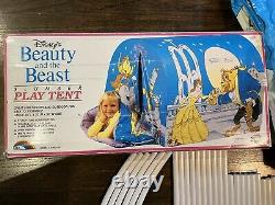 Disney Beauty and the Beast Slumber Play Tent 45x33x33 inch Open Box Never Used