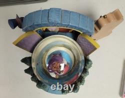Disney Beauty and the Beast Snow Globe Lumiere Mrs Potts Cogsworth Wardrobe