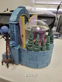 Disney Beauty and the Beast Snow Globe Lumiere Mrs Potts Cogsworth Wardrobe