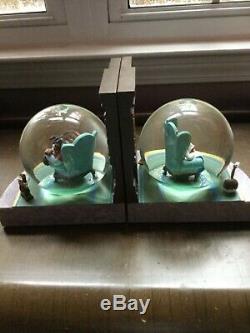 Disney Beauty and the Beast Snow Globe bookends