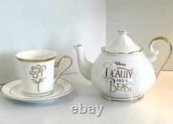 Disney Beauty and the Beast Tea Set Promo 2017 Australian Media Release New Open