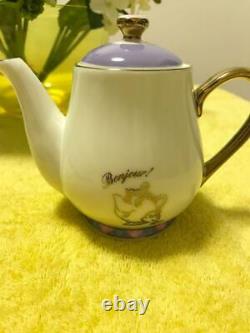 Disney Beauty and the Beast Teapot, Cup & Saucer 2 Customers