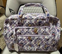 Disney Beauty and the Beast Weekender Travel Bag Duffel Vera Bradley NEW