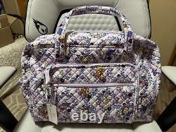 Disney Beauty and the Beast Weekender Travel Bag Duffel Vera Bradley NEW