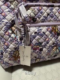 Disney Beauty and the Beast Weekender Travel Bag Duffel Vera Bradley NEW