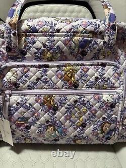 Disney Beauty and the Beast Weekender Travel Bag Duffel Vera Bradley NEW