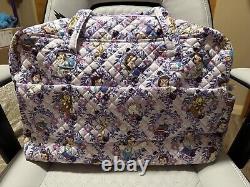 Disney Beauty and the Beast Weekender Travel Bag Duffel Vera Bradley NEW